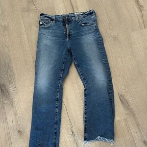 AG Adriano Goldschmied Classic Straight Jeans in Indigo